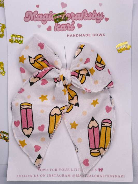 Pencil with stars ✏️ 💗