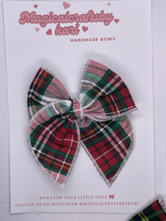 Green/ red plaid